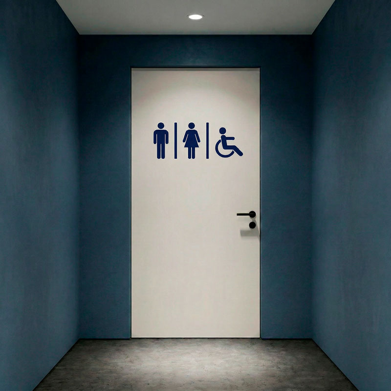 Ic&ocirc;nes de WC sanitaires 3/9