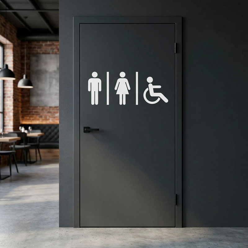 Ic&ocirc;nes de WC sanitaires 4/9