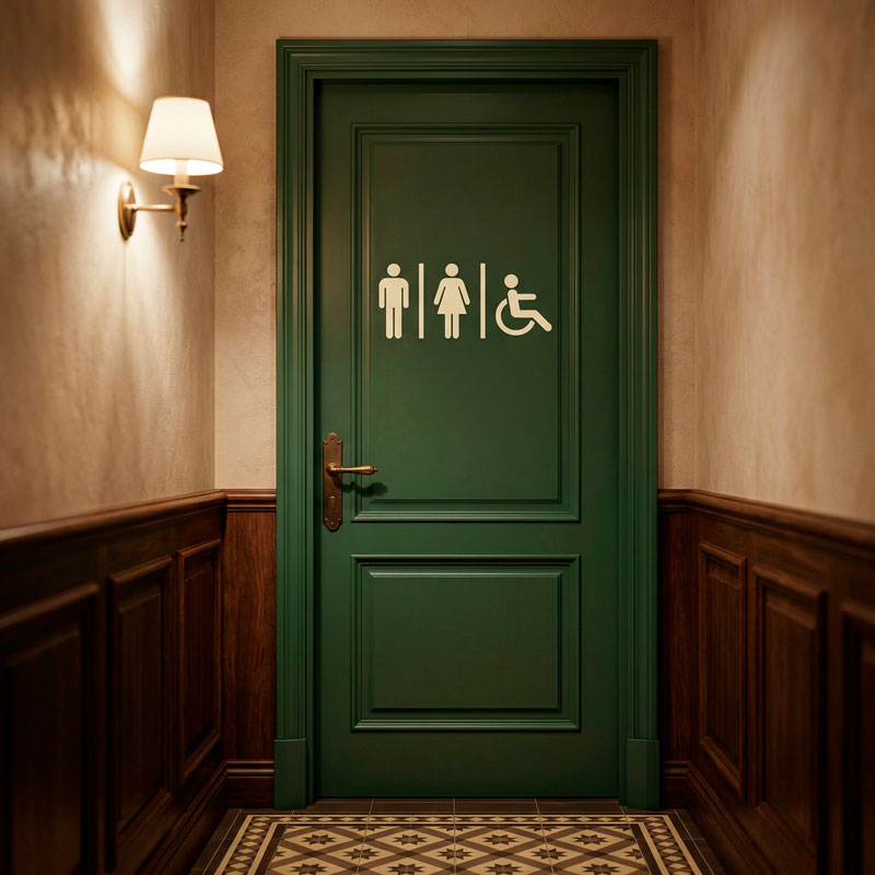 Ic&ocirc;nes de WC sanitaires 5/9