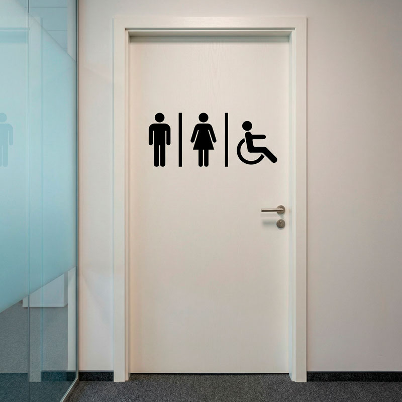 Ic&ocirc;nes de WC sanitaires 7/9