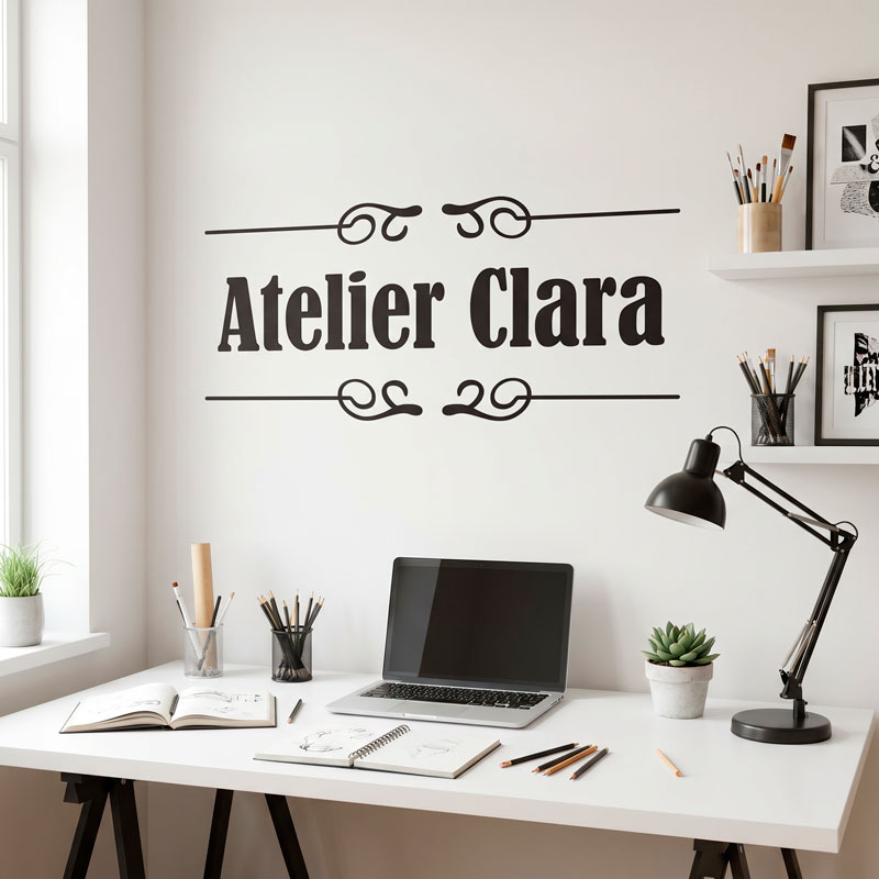 Signalisation de porte personnalis&eacute;e 2/7