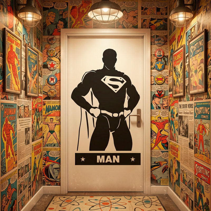 Super-h&eacute;ros WC Homme 0