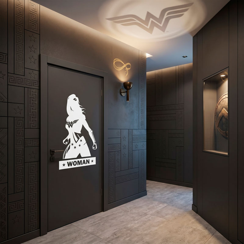 Wonder Woman toilettes femmes 2