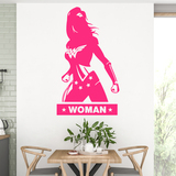 Stickers muraux: WC WonderWoman 4