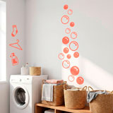 Stickers muraux: Bulles de savon 5