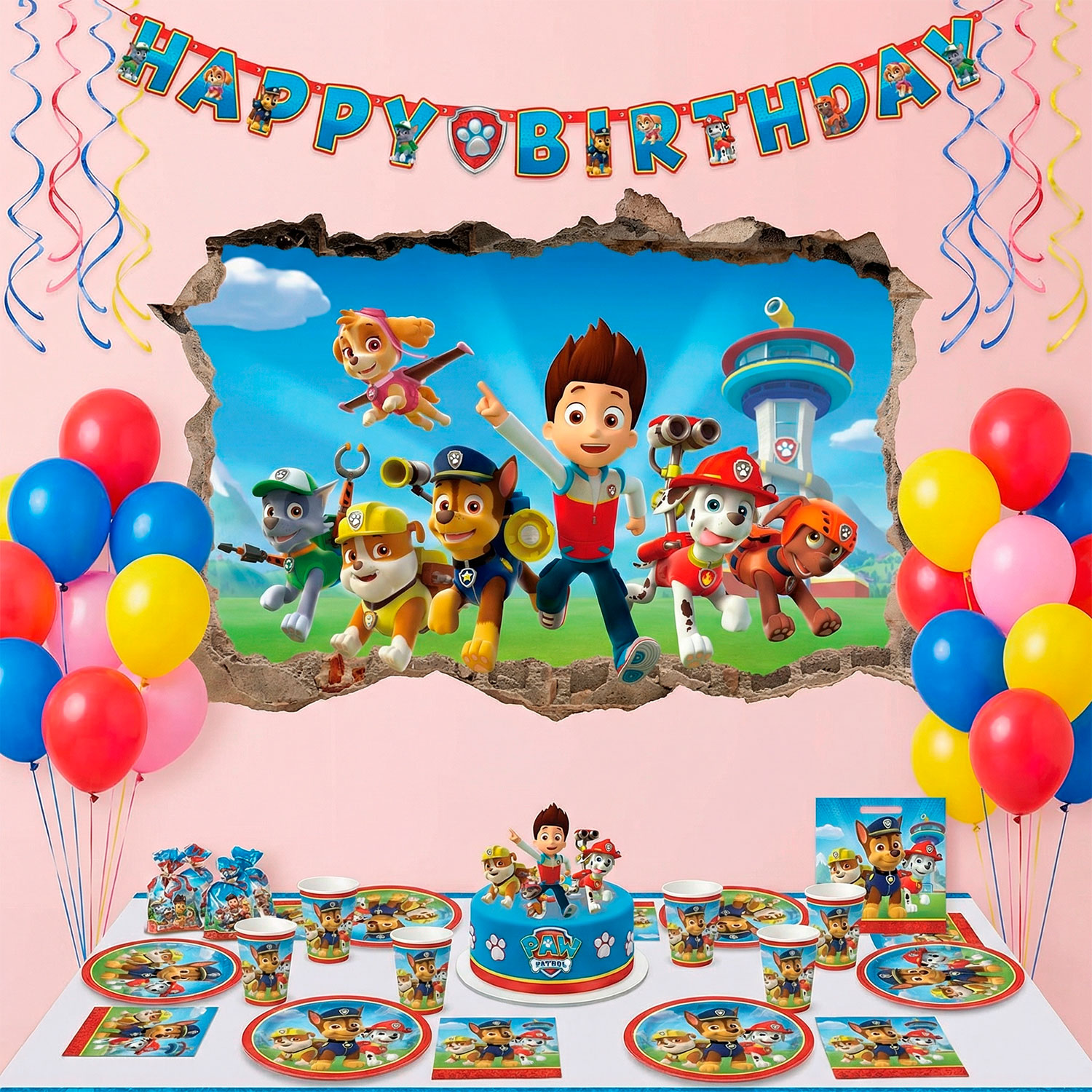 Stickers muraux: Trou La Pat