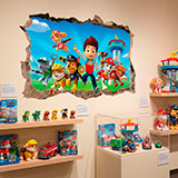 Stickers muraux: Trou La Pat 13