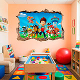 Stickers muraux: Trou La Pat 16