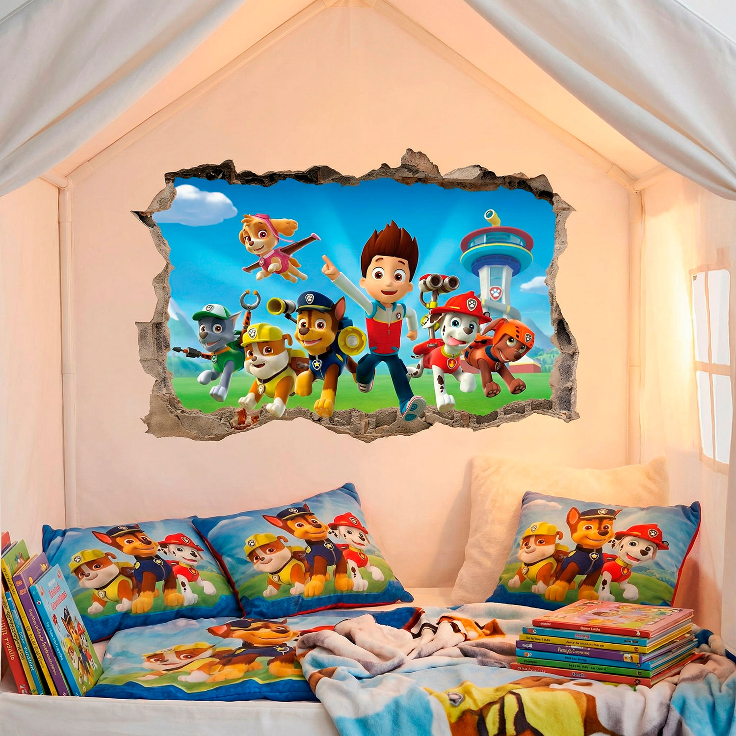 Stickers muraux: Trou La Pat