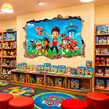 Stickers muraux: Trou La Pat 19