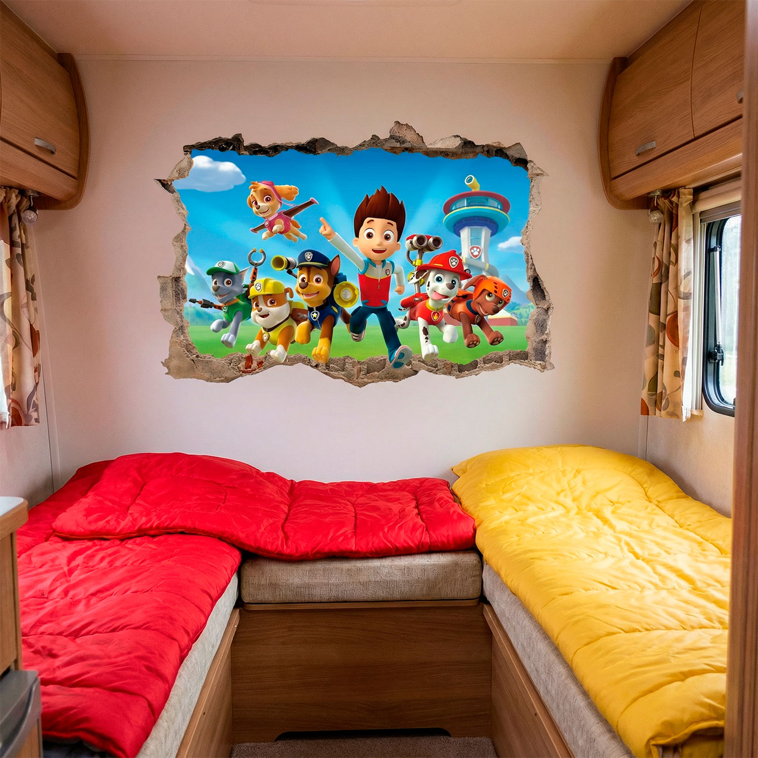 Stickers muraux: Trou La Pat