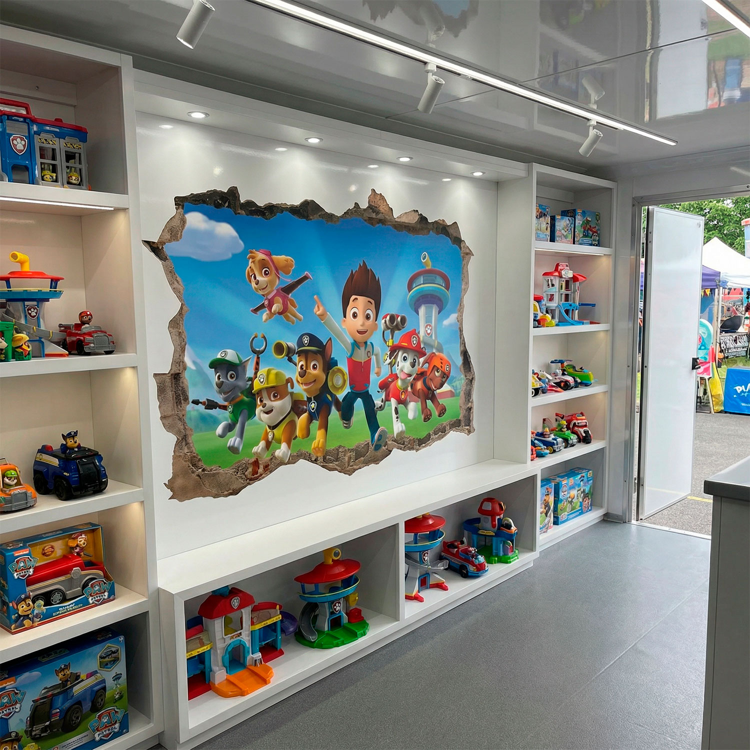 Stickers muraux: Trou La Pat