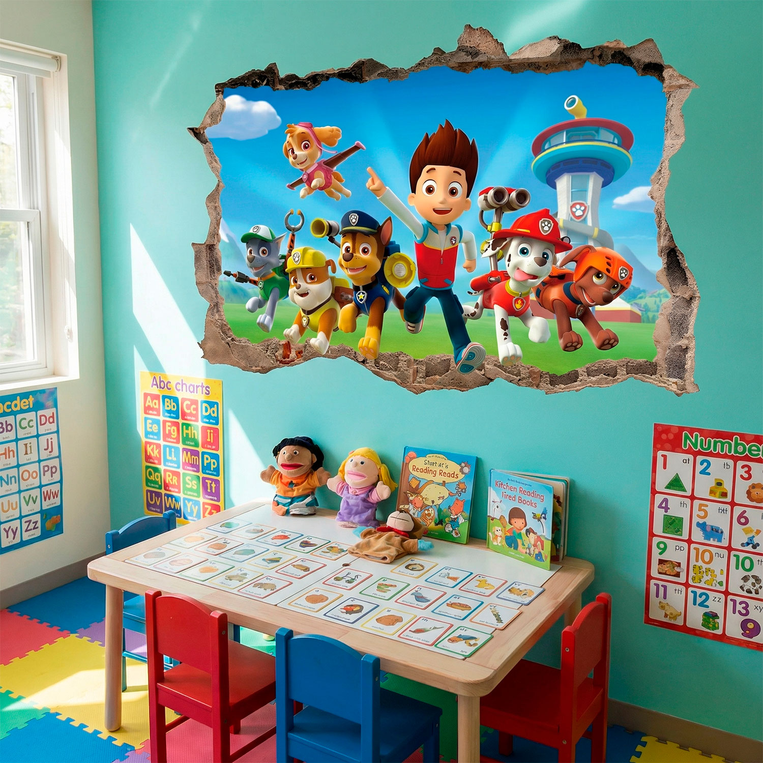 Stickers muraux: Trou La Pat