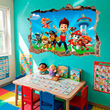 Stickers muraux: Trou La Pat 25