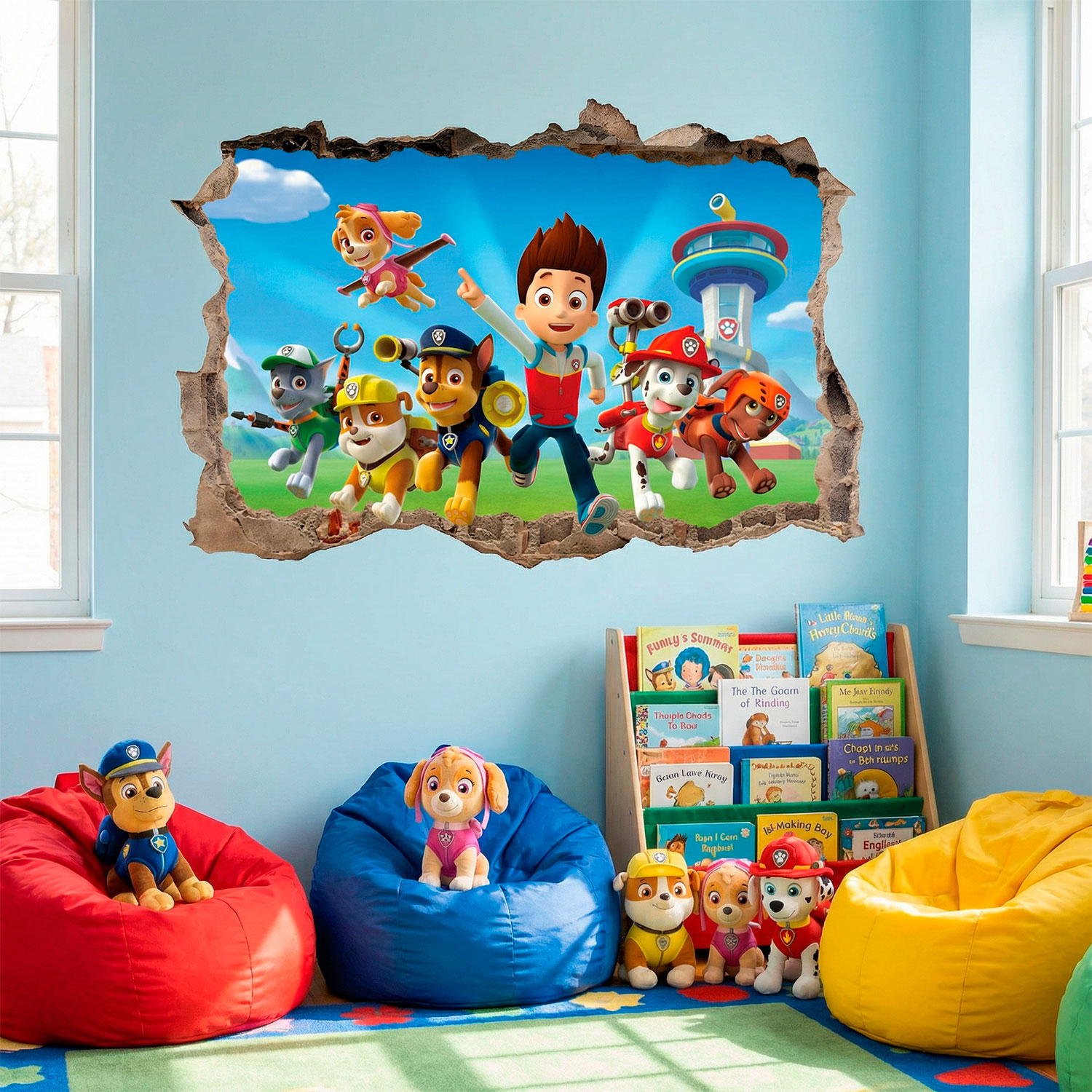 Stickers muraux: Trou La Pat