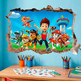 Stickers muraux: Trou La Pat 8