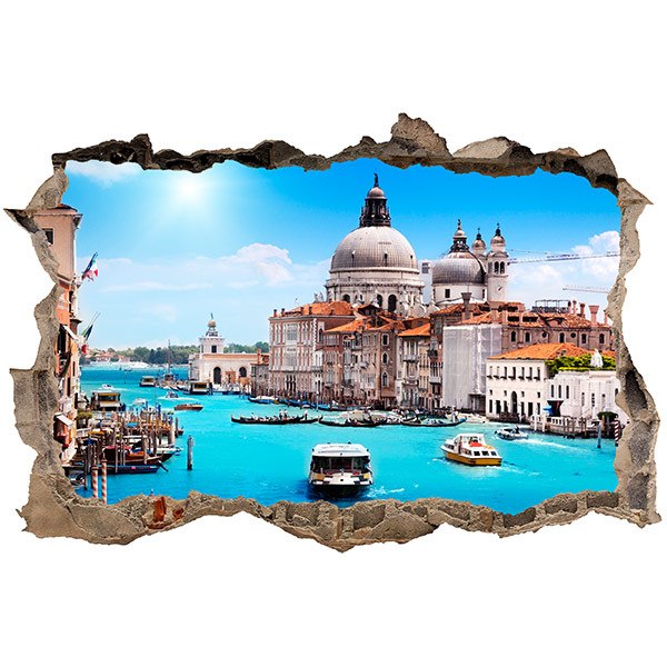 Stickers muraux: Trou Venise