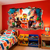 Stickers muraux: Lego, les personnages dans la ville 12