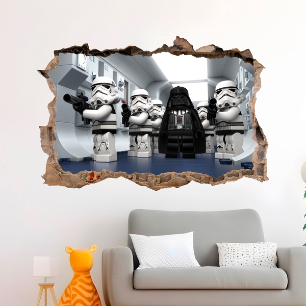 Stickers muraux: Lego, Dark Vador de Star Wars