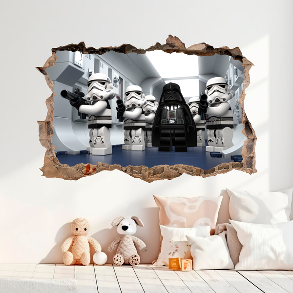 Stickers muraux: Lego, Dark Vador de Star Wars