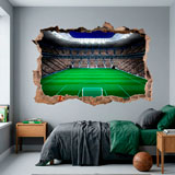 Stickers muraux: Terrain de football 3