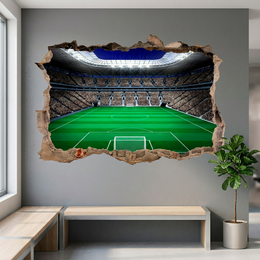 Stickers muraux: Terrain de football