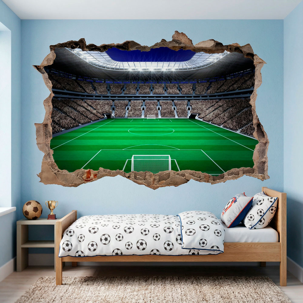 Stickers muraux: Terrain de football