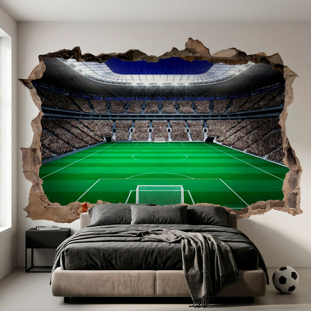 Stickers muraux: Terrain de football