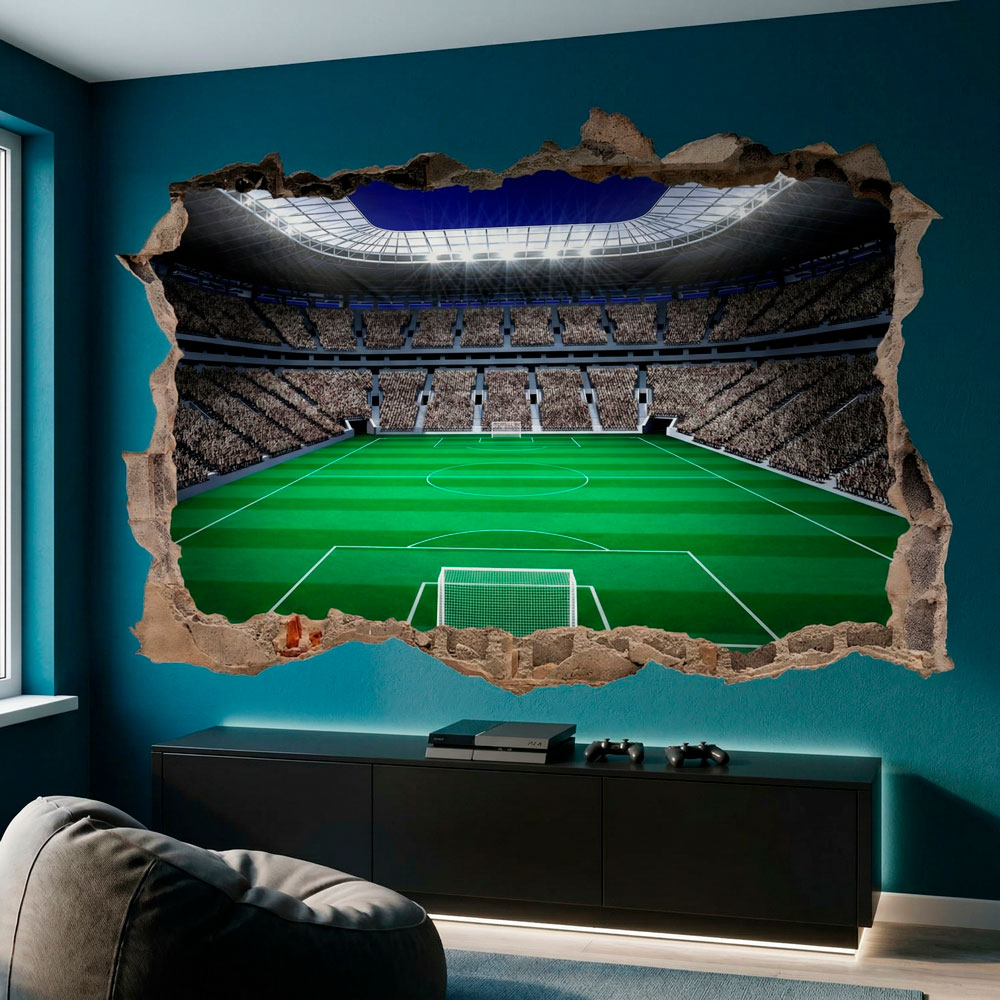Stickers muraux: Terrain de football