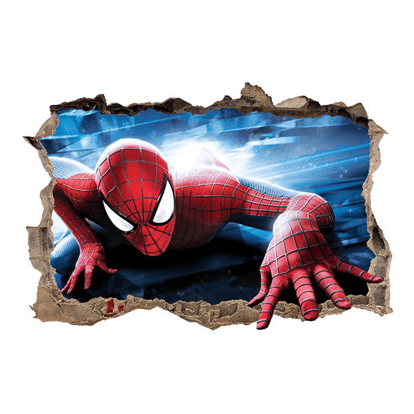 Stickers muraux: Spider-Man en Action 0