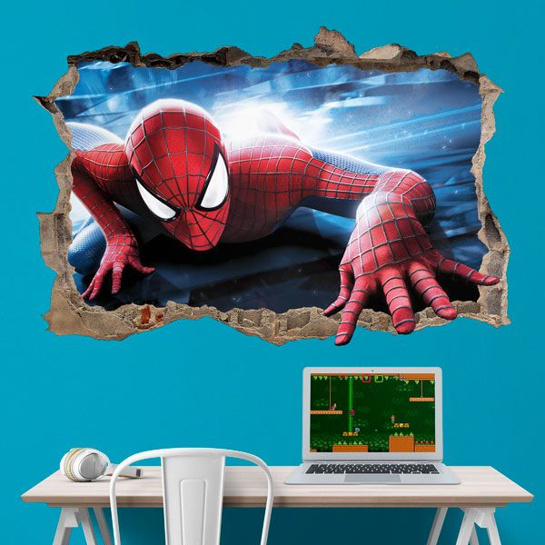 Stickers muraux: Spider-Man en Action