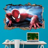 Stickers muraux: Spider-Man en Action 3