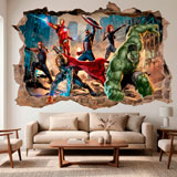 Stickers pour enfants: Les Vengeurs dans la Ville 7