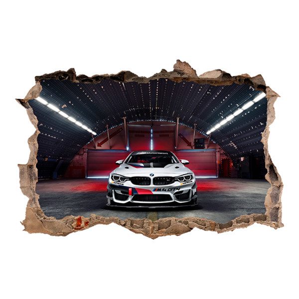 Stickers muraux: BMW Prêt pour la Course