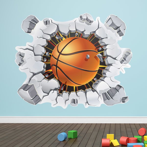 Stickers muraux: Basket-ball