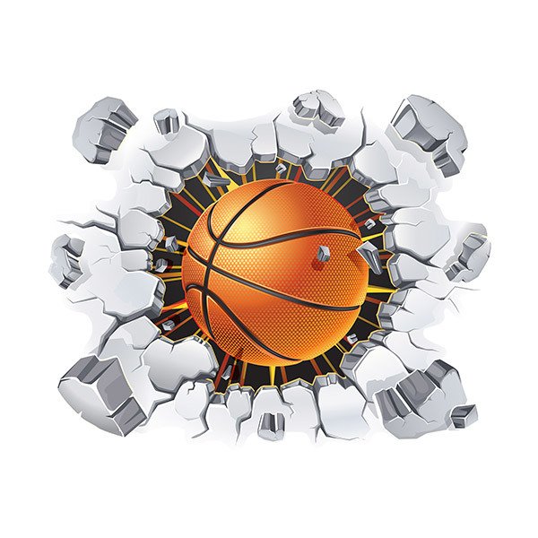 Stickers muraux: Basket-ball