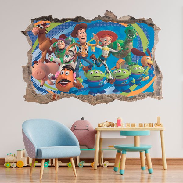 Stickers muraux: Sticker mural Trou Toy Story