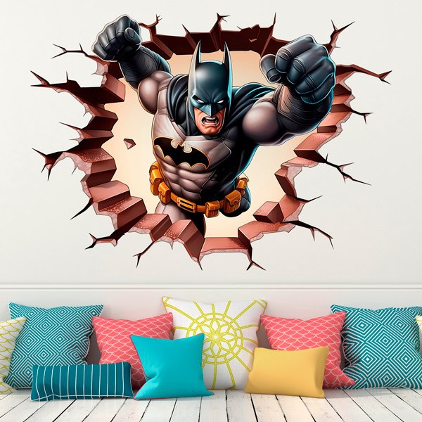 Stickers muraux: Batman en action