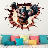 Stickers muraux: Batman en action 4