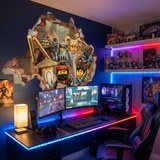 Stickers pour enfants: Trou de Mur H&eacute;ros Lego Ninjago 10