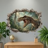 Stickers pour enfants: Trou de Mur T-Rex Colossal 6