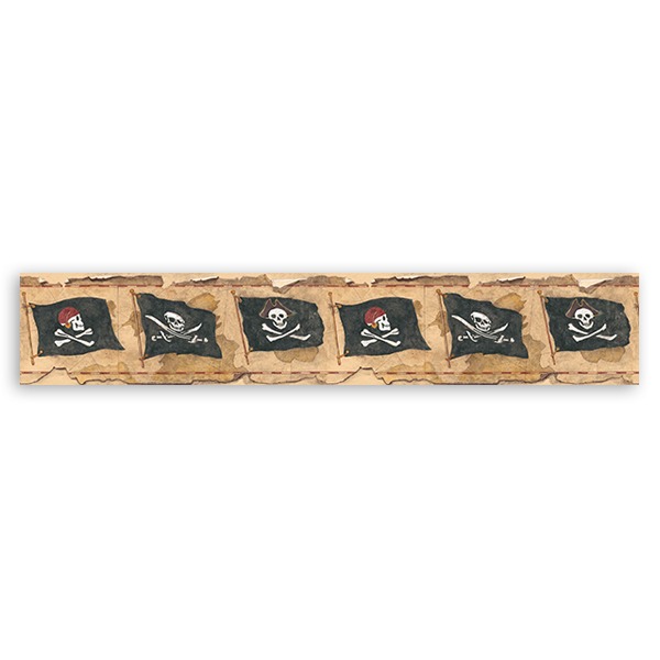 Stickers pour enfants: Frontière Pirates
