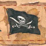 Stickers pour enfants: Frontière Pirates 4