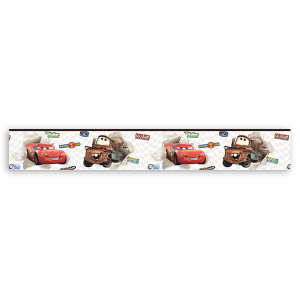 Stickers pour enfants: Frontière Disney Cars