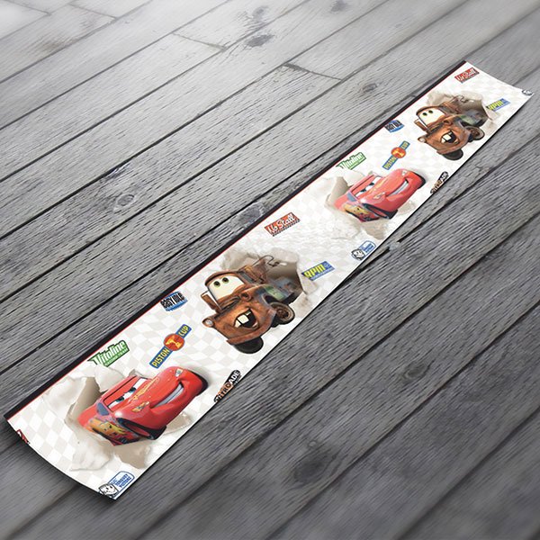 Stickers pour enfants: Frontière Disney Cars