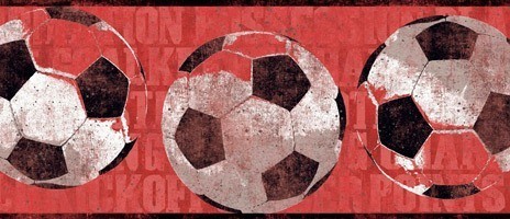 Stickers pour enfants: Frontière football
