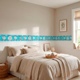 Stickers muraux: Frise murale coquillages 27