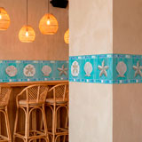 Stickers muraux: Frise murale coquillages 8