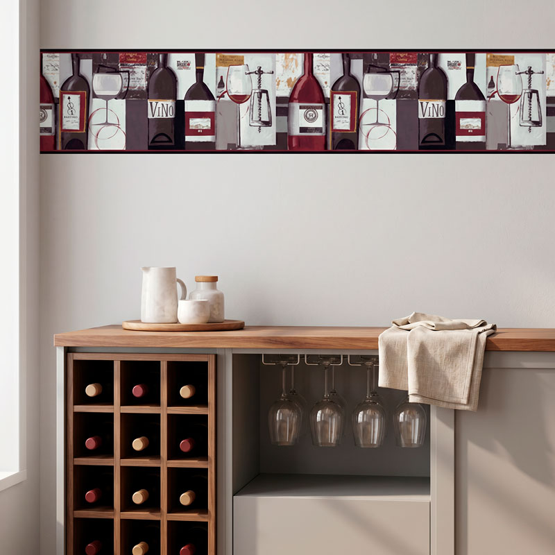Frise murale vin 6/12