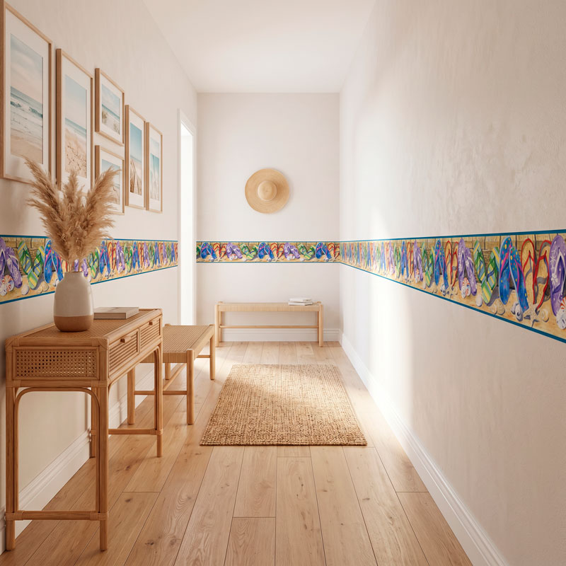 Frise murale Des Tongs 12/16